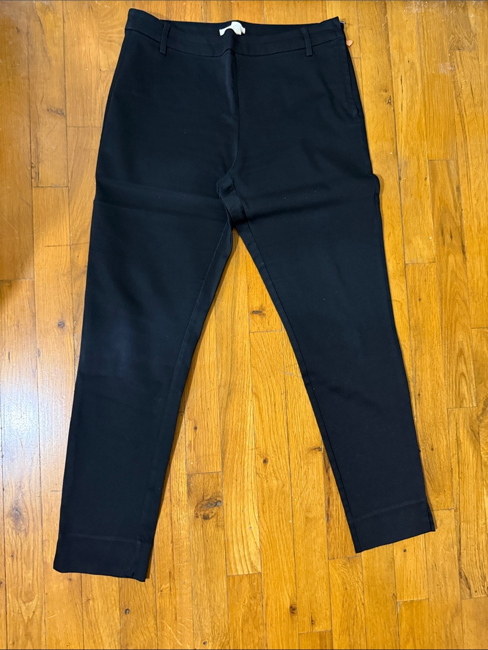 Black Tapered Ankle Pants